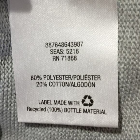 Ugly Christmas Sweatshirt XL-DON'T STOP BELIEVIN'- Grey Cotton/Poly Blend - Picture 11 of 12